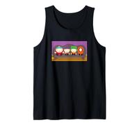 Logotipo de South Park Gang Behind Camiseta sin Mangas