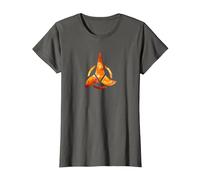 Logotipo de Star Trek Klingon Camiseta, Mujer, Asfalto, L