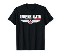 Logotipo de Tirador táctico Sniper Elite Resistance Camiseta