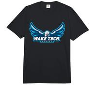 Logotipo de Wake Tech Eagles Wake Tech Community College Comfort Colors Adult Heavyweight T-Shirt