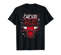 Logotipo del aerógrafo de los Chicago Bulls de la NBA Camiseta