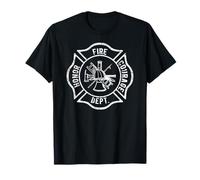 Logotipo del Departamento de Bomberos Uniforme Equipo de Bomberos Símbolo de Camiseta