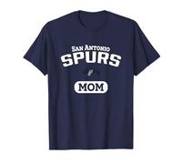 Logotipo del Equipo abovedado de la NBA San Antonio Spurs Mamá Camiseta