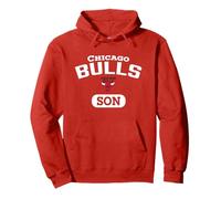 Logotipo del Equipo arqueado de Chicago Bulls Son de la NBA Sudadera con Capucha