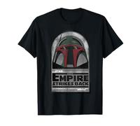 Logotipo desgastado de Boba Fett de Star Wars: El imperio contraataca Camiseta