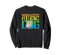 Logotipo digital del arcoíris de George Clinton Atomic Sudadera