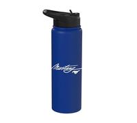Logotipo Mustang Script Stainless Steel Insulated Water Bottle