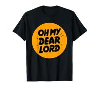 Logotipo Naranja Oh My Dear Lord para Adultos y niños Camiseta