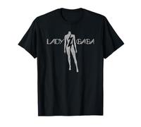 Logotipo oficial de Lady Gaga Lightning White Camiseta