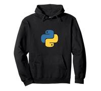 Logotipo oficial de Python para desarrolladores Sudadera con Capucha