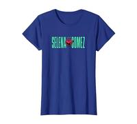 Logotipo Oficial de Selena Gomez Camiseta, Mujer, Azul Real, XXL
