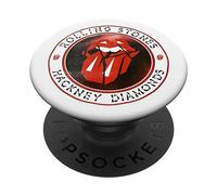 Logotipo oficial de The Rolling Stones HD Circle PopSockets PopGrip Intercambiable