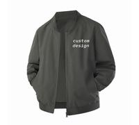 Logotipo Personalizado Sudaderas con Capucha para Hombre Cárdigan Personaliza Tu Propio Diseño Texto/Imagen Sudaderas Chaquetas Cremallera Manga Larga Abrigo De Calle Color3,XXL