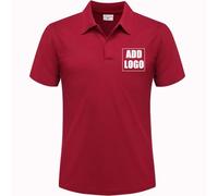 Logotipo Personalizado Texto Imagen Impreso Camiseta Bordada Tops Su Propio Diseño Polo Causal De Verano Personalizado Transpirable Hombres Mujeres Camisetas De Manga Corta Color8,M