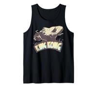 Logotipo Retro de King Kong Skull Island MonsterVerse Classic Movie Camiseta sin Mangas