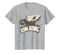 Logotipo Retro de la película clásica de King Kong Skull Island MonsterVerse Camiseta