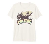Logotipo Retro de la película clásica de King Kong Skull Island MonsterVerse Camiseta Premium