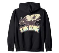 Logotipo Retro de la película clásica de King Kong Skull Island MonsterVerse Sudadera con Capucha