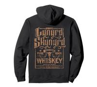 Logotipo retro de Whiskey Pure Southern Classic Rock Sudadera con Capucha