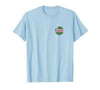 Logotipo Retro Vintage de Castrol Liquid Engineering PAPL1343 Camiseta, Hombre, Azul Bebé, 3XL