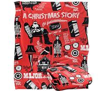 LOGOVISION A Christmas Story ACS Icon Collage Silky Touch Super Soft Throw Blanket 152 x 127 cm