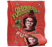 LOGOVISION A Christmas Story Oh Fudge Silky Touch Super Soft Throw Blanket 152 x 127 cm