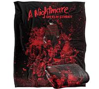 LOGOVISION A Nightmare on ELM Street Blanket, 152 x 127 cm, ELM Street, Silky Touch Super Soft Throw Blanket