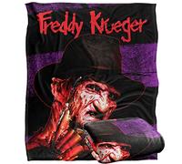LOGOVISION A Nightmare on ELM Street Blanket, 152 x 127 cm, Freddy Face, Silky Touch Super Soft Throw Blanket
