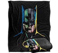 LOGOVISION Batman 80 Years Many Faces Manta súper Suave con Tacto Sedoso - 152 x 127 cm