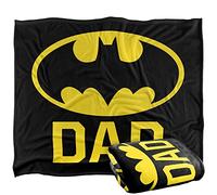 LOGOVISION Batman Bat Dad Manta súper Suave con Tacto Sedoso - 152 x 127 cm