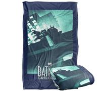 LOGOVISION Batman: Caped Crusader In The Shadows Manta súper Suave con Tacto Sedoso - 91 x 147 cm