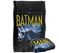 LOGOVISION Batman: Caped Crusader Shadow Block Manta súper Suave con Tacto Sedoso - 91 x 147 cm