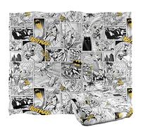 LOGOVISION Batman Comic All Over Manta súper Suave con Tacto Sedoso - 152 x 127 cm