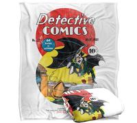 LOGOVISION Batman DC 90Th Detective Comics Cover Manta súper Suave con Tacto Sedoso - 152 x 127 cm