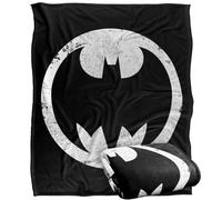 LOGOVISION Batman Frank Miller Bat Signal Manta súper Suave con Tacto Sedoso - 152 x 127 cm