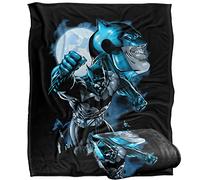 LOGOVISION Batman Moonlight Bat Manta súper Suave con Tacto Sedoso - 152 x 127 cm
