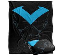 LOGOVISION Batman Nightwing Uniform Manta súper Suave con Tacto Sedoso - 152 x 127 cm