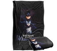 LOGOVISION Batman Returns Batman Catwoman Penguin Poster Manta súper Suave con Tacto Sedoso - 91 x 147 cm