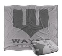 LOGOVISION Batman The Wayne Manta súper Suave con Tacto Sedoso - 152 x 127 cm