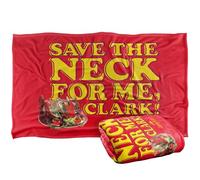 LOGOVISION Christmas Vacation Save The Neck For Me Clark! Manta súper Suave con Tacto Sedoso - 91 x 147 cm