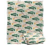 LOGOVISION Christmas Vacation Tree and Moose Pattern Manta súper Suave con Tacto Sedoso - 152 x 127 cm