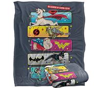 LOGOVISION DC League of Super Pets Pet Panels Manta súper Suave con Tacto Sedoso - 152 x 127 cm