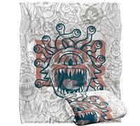 LOGOVISION Dungeons and Dragons Retro Beholder Silky Touch Super Soft Throw Blanket 152 x 127 cm
