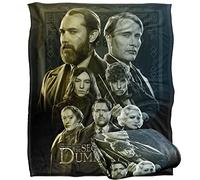LOGOVISION Fantastic Beasts The Secrets of Dumbledore Character Portraits Manta súper Suave con Tacto Sedoso - 152 x 127 cm