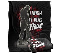 LOGOVISION Friday The 13Th I Wish It Was Friday Manta súper Suave con Tacto Sedoso - 152 x 127 cm
