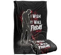 LOGOVISION Friday The 13Th I Wish It Was Friday Manta súper Suave con Tacto Sedoso - 91 x 147 cm