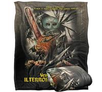LOGOVISION Friday The 13Th International Chainsaw Poster Manta súper Suave con Tacto Sedoso - 152 x 127 cm