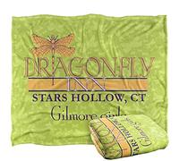 LOGOVISION Gilmore Girls Dragonfly Inn Logo Manta súper Suave con Tacto Sedoso - 152 x 127 cm