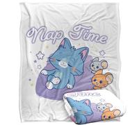 LOGOVISION Gokko X Tom and Jerry Nap Time Manta súper Suave con Tacto Sedoso - 152 x 127 cm