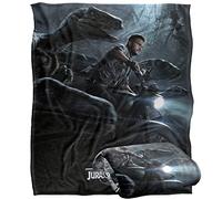 LOGOVISION Jurassic World Raptor Poster - Manta Suave al Tacto Sedoso, 152 x 127 cm